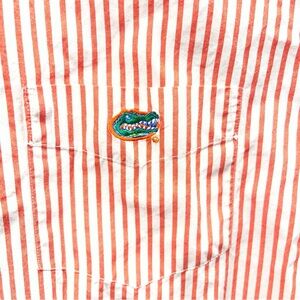 Flawed Florida Gators XXL men’s button down shirt 100% cotton‎ embroidered logo
